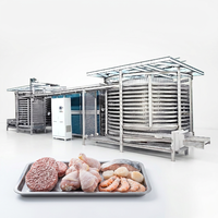 Innovatieve spiraalvriezer voor bevroren deegcroissants, hygiënisch ontwerp, voedselveilige SUS304 constructie, unit 2026