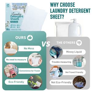 Feuilles de lessive biodégradables antistatiques écologiques en gros au prix d'usine SANYUAN - Product Image 6