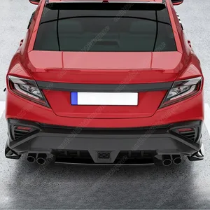สติ๊กเกอร์กันชนหลังสำหรับ WRX STI VB ปี 2022 2023 2024 2025 อุปกรณ์ตกแต่งภายนอกรถยนต์ ชุดแต่ง BodyKits - Product Image 4