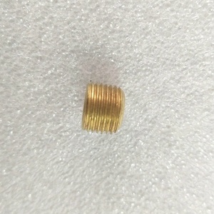 Đánh bóng Brass 1/8 "NPT Ống tẩy trống cắm với ổ cắm đầu 1/8" NPT Brass ổ cắm cắm - Product Image 4