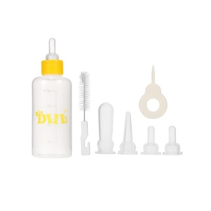 Ensemble de biberons <span class=keywords><strong>pour</strong></span> animaux de compagnie <span class=keywords><strong>pour</strong></span> chiots et chatons avec <span class=keywords><strong>tétines</strong></span> souples, plusieurs <span class=keywords><strong>tétines</strong></span>, brosse à <span class=keywords><strong>biberon</strong></span>, compatibilité nouveau-né - Product Image 3