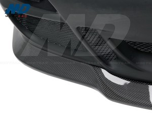 Parachoques delantero de fibra de medio carbono estilo Gt3 Rs para Porsche <span class=keywords><strong>Carrera</strong></span> 2005-2008 911 997 - Product Image 2