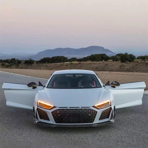 ชุดแต่งคาร์บอนไฟเบอร์สำหรับ Audi R8 รุ่นใหม่ สไตล์ RWD พร้อมลิ้นหน้าแบบ Air Knife คาร์บอนไฟเบอร์คุณภาพพรีเมียมสำหรับอัพเกรดกันชนรถยนต์ - Product Image 6