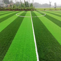 Meisen Hochdichter Kunstrasen 50mm 60mm für Fußballplatz Synthetischer Padel-Tennis-Rasen Sportbodenbelag