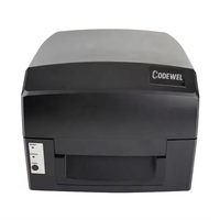 Imprimante thermique de codes-barres LG930BW, 300 dpi, port USB, 5 pouces, sans fil (Android et iOS), imprimante d'étiquettes de codes-barres pour LEDEN