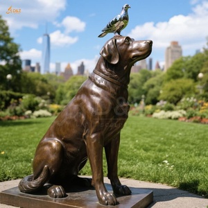 Escultura <span class=keywords><strong>de</strong></span> Perro <span class=keywords><strong>de</strong></span> Chocolate en Bronce Fundido en Frío <span class=keywords><strong>de</strong></span> Primera Calidad, Estatua Detallada <span class=keywords><strong>de</strong></span> Perro <span class=keywords><strong>de</strong></span> <span class=keywords><strong>Caza</strong></span>, Decoración Pública para Parques, Escultura <span class=keywords><strong>de</strong></span> Labrador en Bronce - Product Image 6