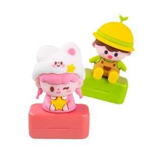 Tampon photosensible pour enfants, imperméable, inaltérable, motif dessin animé, personnalisable pour vêtements et nom des enfants à l'école - Product Image 5