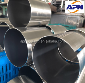 جلبة من الفولاذ المقاوم للصدأ ، فولاذ مقاوم للصدأ + برونز + طلاء PTFE محمل سادة مركب بثلاث طبقات - Product Image 2