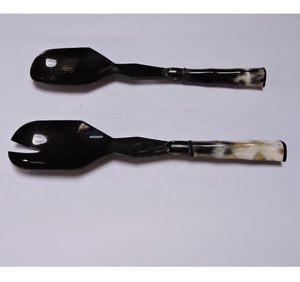Juego de cucharillas con mango de bambú para servidor de ensaladas, bocina personalizada, venta al por mayor, herramientas de cocina personalizadas transparentes - Product Image 5
