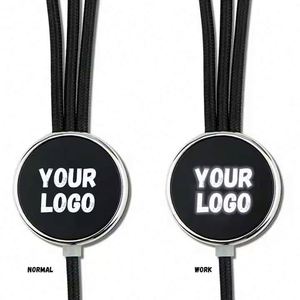 Universal Custom Glow Multi Phone Charger <b>Cable</b> Fast Charging Nylon <b>USB</b> <b>3</b> 5 in 1 Led Light up Logo <b>Cable</b> for Promo Business Gift - Product Image 3