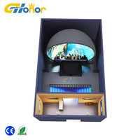 Système de projection géodésique en dôme avec écran de projection 3D en métal pour intérieur, prix direct usine, avec sable interactif pour plusieurs joueurs
