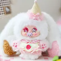 JIIMO Tea Chat Series Plush Blind Box 600% Figurine d'art de collection Mignonne Poupée Ornement Cadeau
