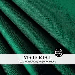 Custom <b>Round</b> Outdoors Party Banquet Wedding Spandex Velvet Tablecloth <b>Table</b> <b>Cloth</b> - Product Image 5