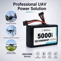 Pack de batteries Li-ion Molicel P50B 21700 personnalisable 6S 1P-5P 5Ah-25Ah 21.6V à décharge rapide pour drone FPV de levage lourd