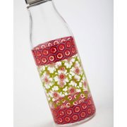 Bouteille d'eau sportive transparente en verre borosilicate personnalisée, faite à la main, design contemporain, écologique, idéale pour les voyages, best-seller
