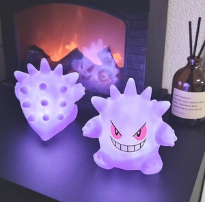 Figura de Acción de Pokémon, Lámpara de Juguete Kawaii de Pvc, Pikachu Charmander Gengar, Luz de Noche para Dormir, Regalo de Cumpleaños - Product Image 3