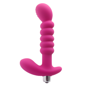 Vibrador de Próstata Aphrodisia Anal Pleasure de 10 Funciones, Masajeador Anal de Silicona ABS Impermeable <span class=keywords><strong>para</strong></span> Hombres, Mujeres y Parejas, Rosa y Morado - Product Image 1