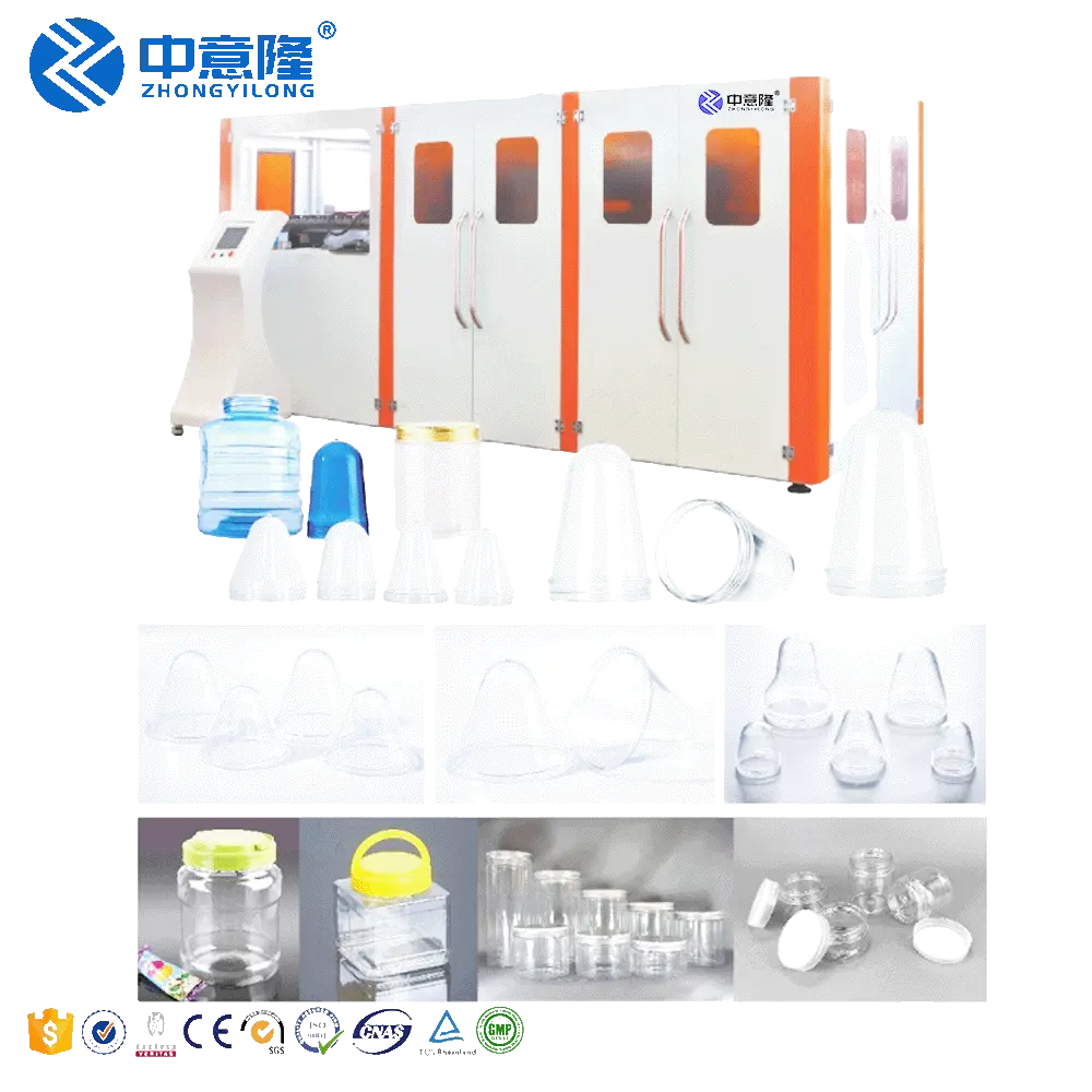 空気ボトル入り自動ソーダ飲料330ml500mlペットボトルジェリー缶ブロー成形機