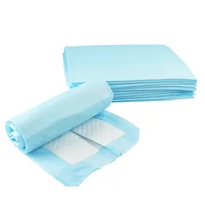 Hospital Ward Care Blue Absorbent Chucks Pad Unterlagen Household Disposable Bed Pad
