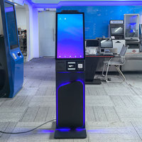 Kiosque de commande automatique de 27 pouces avec paiement par QR pour café et boulangerie