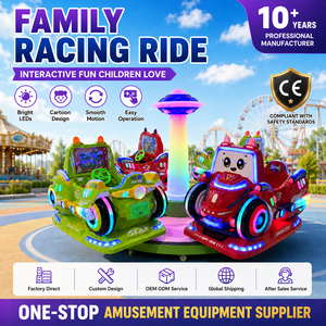 Precio de Fábrica, Carrusel Moderno para Parque de Atracciones, Ahorra Espacio, de Alta Calidad, para 4 Personas, en Venta - Product Image 1