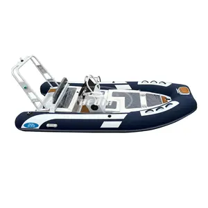 13 Foot Inflatable Rib Boat Hypalon Boat Luxury Hedia Rib 390 Boat