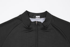 Completo da <span class=keywords><strong>Ciclismo</strong></span> Estivo Nero a Maniche Corte, Abbigliamento da <span class=keywords><strong>Ciclismo</strong></span> per Uomo e <span class=keywords><strong>Donna</strong></span>, Completo con Pantaloncini con Bretelle per Triathlon, Uniforme da Bici - Product Image 3