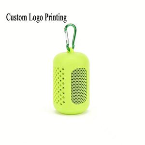 Personalized Logo Quick-Dry Ice <b>Towel</b>, Custom Sports Fitness Cooling <b>Wrap</b> for Corporate Giveaways - Product Image 1