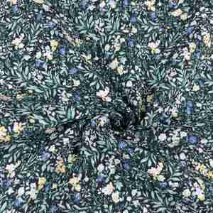 Tùy Chỉnh Thiết Kế Đầy Màu Sắc Hoa Dệt 78gsm 100% Cotton Thoáng Khí Trọng Lượng Nhẹ In Kỹ Thuật Số Vải Cho Áo Sơ Mi Túi Cô Gái/Chàng Trai - Product Image 2