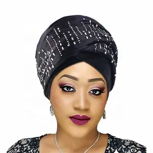 Женский бархатный тюрбан - Product Image 1