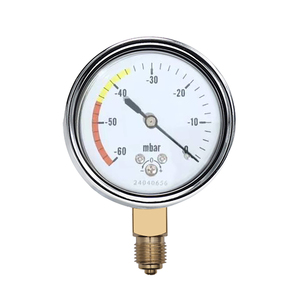 Manometro di Precisione per Pressione Negativa -60~0mbar -100~0mbar, Misuratore di Vuoto - Product Image 1