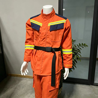 Ceinture ignifuge fabriquée avec du ruban aramide résistant au feu et une boucle anti-feu pour combinaison de pompier, uniforme de protection FR, vêtements de travail de sécurité