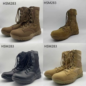 ZYF, prix bas, marché du Moyen-Orient, plusieurs couleurs disponibles, bottes de combat durables avec semelle extérieure en PU et surpiqûres, HSM283 - Product Image 6