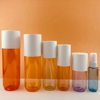 Vente chaude au Brésil : flacon pulvérisateur de parfum en PET en forme de capsule de 90 ml, 150 ml, 250 ml pour l'emballage de toner et de lotion