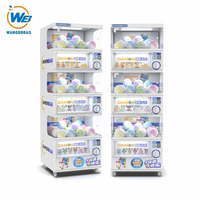 Machine à Gachapon Triple Plateau Offre Spéciale Direct Usine Wangerbao – Distributeur de Jouets en Capsules Métalliques