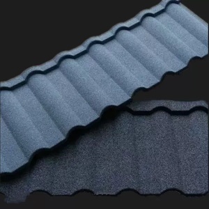 Stile antico quadrato in resina ceramica piastrelle in pietra colorata e metallo <span class=keywords><strong>con</strong></span> lega di alluminio grigio e rosso per Villa <span class=keywords><strong>tegole</strong></span> - Product Image 4