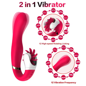 Vibrador giratorio para lengua femenina, juguetes eróticos, estimulador del clítoris del punto G, vibrador giratorio para lengua, vibrador para sexo <span class=keywords><strong>Oral</strong></span>, <span class=keywords><strong>Consolador</strong></span> - Product Image 2
