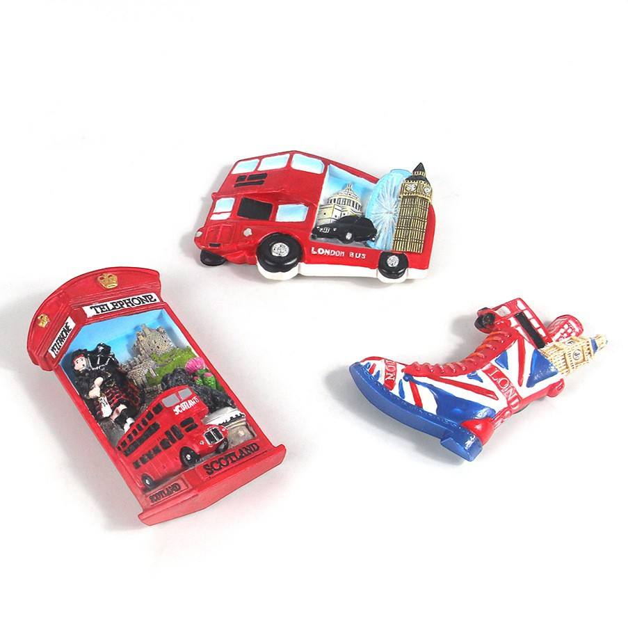 Personnalisation de l'aimant de réfrigérateur britannique