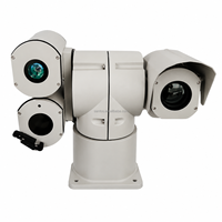 Sistema de Cámara PTZ de 360 Grados con Detección Inteligente, Escaneo Automático IR EO Térmico Infrarrojo de Largo Alcance