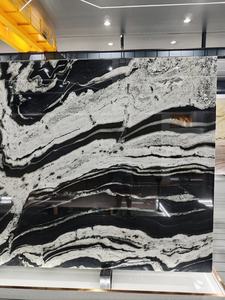 Mármol Natural Imperial River, Azulejo Pulido, Piedra Artística Moderna, Tamaño Personalizado para Encimeras Únicas, Paneles de Pared y Pisos - Product Image 4