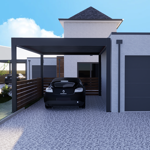 Ngoài trời Hợp kim nhôm mái nhà để xe carports không thấm nước pergola mái nhà tấm nơi trú ẩn Patio vườn biệt thự tán - Product Image 5