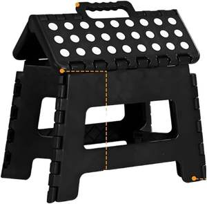 Tabouret enfant en plastique coloré, pliable et robuste - Product Image 1