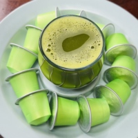 Capsules de Matcha Minceur Fraîches, Dosettes de Thé Vert, Dosettes de Café, Emballage en Gros en Boîte ou en Sac
