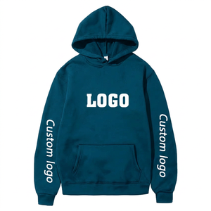 Sweat à capuche polaire personnalisé pour homme avec logo, motif écossais, poche kangourou, broderie, tissu respirant 360g - Multicolore Décontracté - Product Image 6