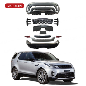 Kit de carrocería de modificación de coche para Land <span class=keywords><strong>Rover</strong></span> <span class=keywords><strong>Discovery</strong></span> 5 2017-2020 a nuevo 2021 Kit de carrocería de estilo parachoques delantero parrilla difusor trasero - Product Image 1
