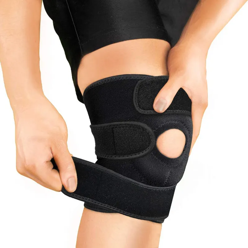 Gel Patella Pads Verstellbare Kompression wickel Knies tütze Metall Seitens tabilisa toren Knies tütze für Arthritis Schmerzen