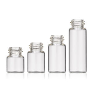 มินิตัวอย่าง 1ml 2ml 3ml <span class=keywords><strong>5ml</strong></span> ขวดหยดน้ํามันหอมระเหยแก้วใสสีเหลืองอําพันพร้อมฝาพลาสติกสีขาว - Product Image 2