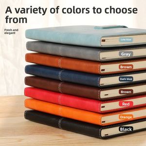 Juego de Papelería Ejecutiva Premium, Cuaderno de Cuero PU A5 con Repuesto de Bolígrafo, para Clientes Corporativos, Logotipo OEM, Regalos Promocionales Empresariales - Product Image 4