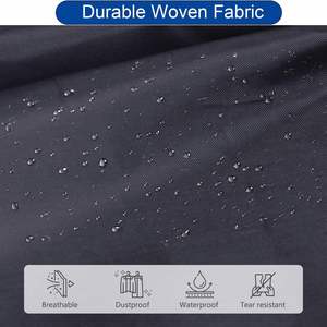 Protector de Abrigo Largo Anti-Polillas, Funda Plegable Negra a Prueba de Polvo para Vestidos Largos con Bolsillo y Asa, 60-180cm - Product Image 4