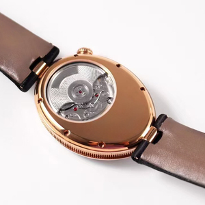 Reloj de Pulsera Femenino de Alta Calidad, con Bisel de Diamantes, Oro Rosa, Esfera Blanca Ovalada, Mecánico Automático de Alta Precisión - Product Image 5
